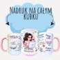 Mój kubek zajebistości barbie brunetka.jpg