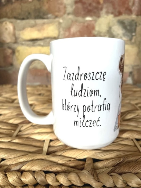 Zazdroszczę ludziom, którzy potrafią milczeć widok z boku