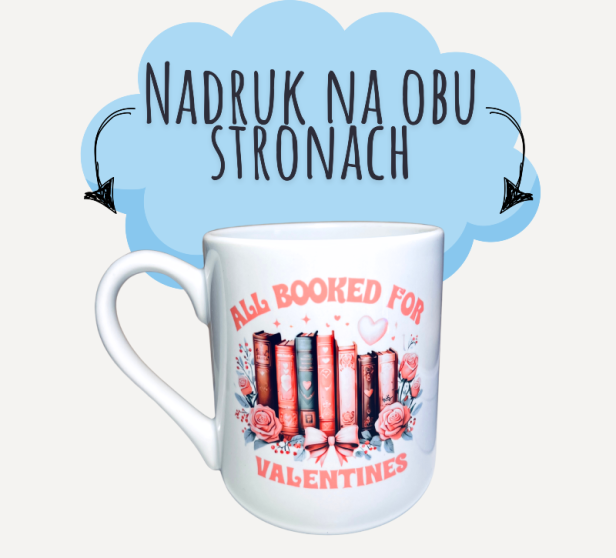 Kubek ceramiczny all Booked fot valentines
