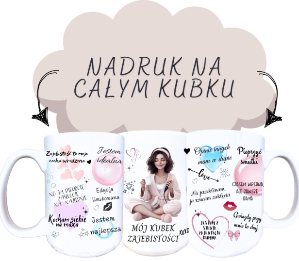 Mój kubek zajebistości, brunetka z krótkimi włosami.jpg