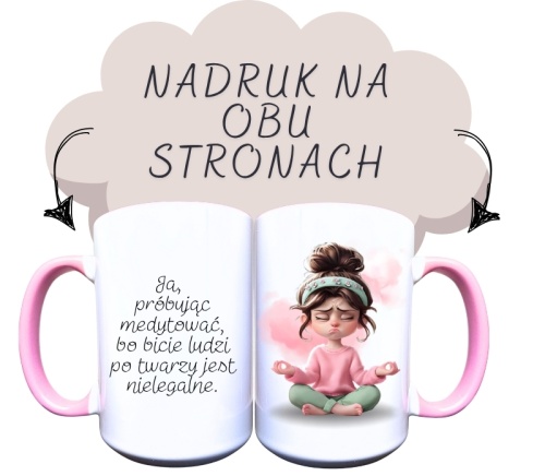 Ja, próbując medytować, bo bicie ludzi po twarzy jest nielegalne. BRUNETKA.jpg