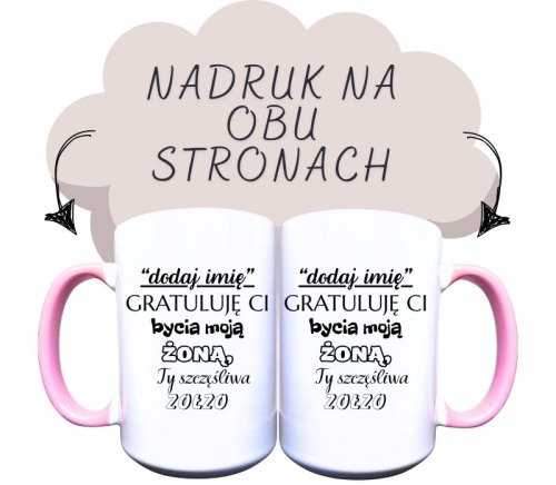 Kubek ceramiczny z napisem (dodaj imię) gratuluję Ci bycia moją DZIEWCZYNĄ Ty szczęśliwa zołzo.jpg