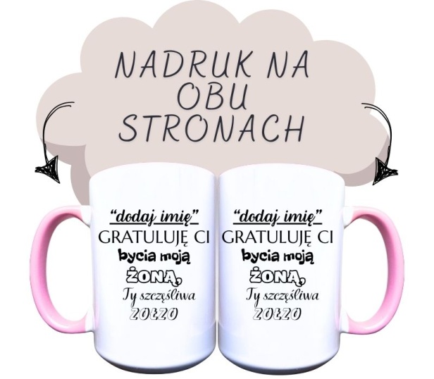 Kubek ceramiczny z napisem (dodaj imię) gratuluję Ci bycia moją DZIEWCZYNĄ Ty szczęśliwa zołzo.jpg